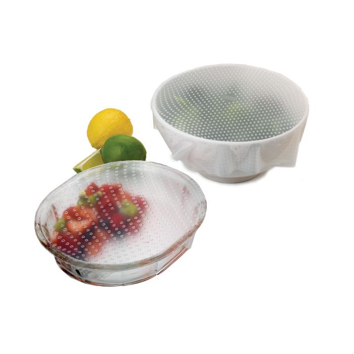 Sili-Stretch Bowl Covers set of two