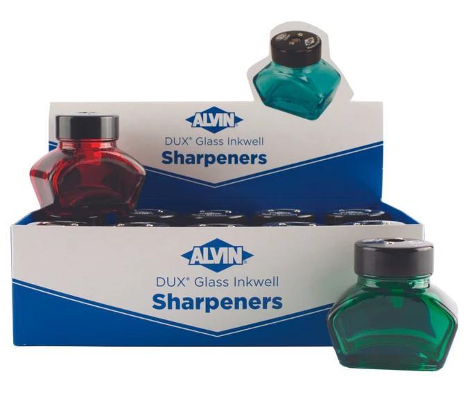 Glass Inkwell Lead Sharpener Drafting - Shelter Institute
