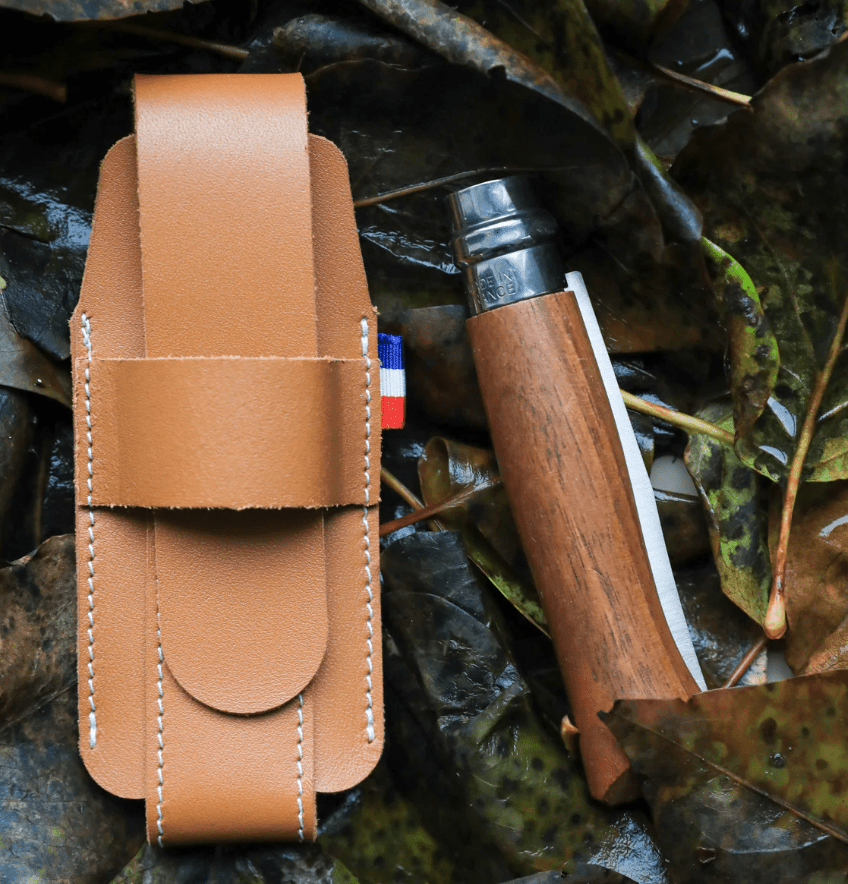 Natural Leather Sheath - Shelter Institute