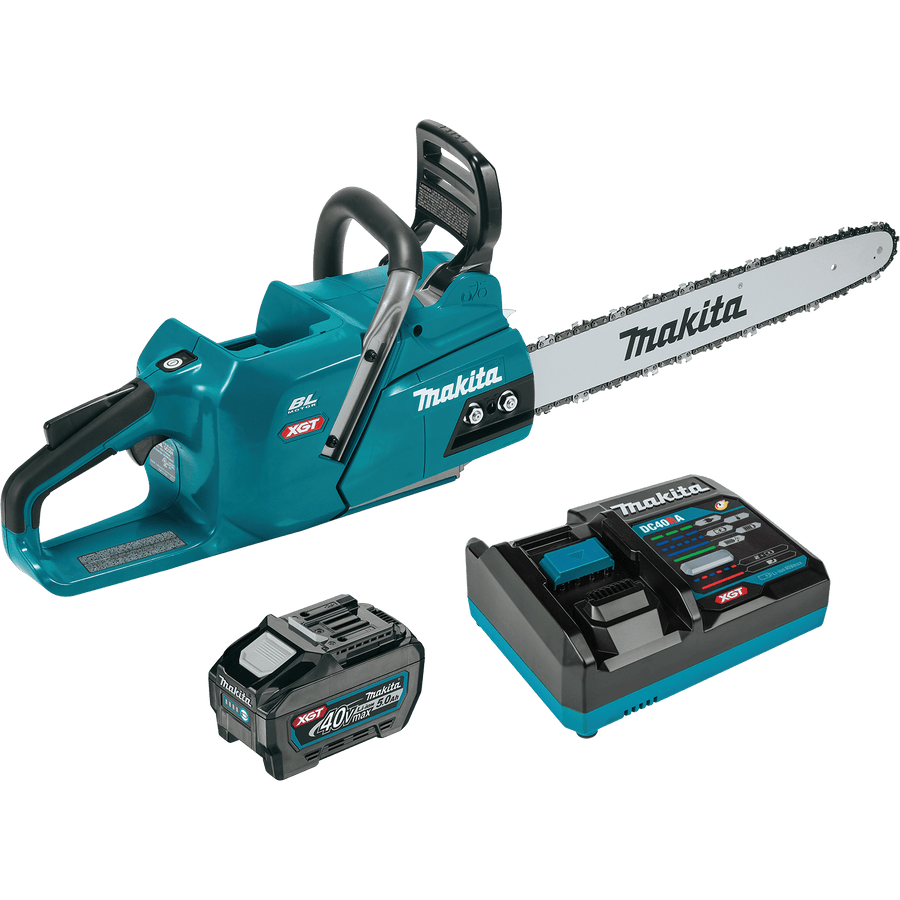 40V max XGT® Brushless Cordless 18" Chain Saw Kit (5.0Ah) Power Tools - Shelter Institute