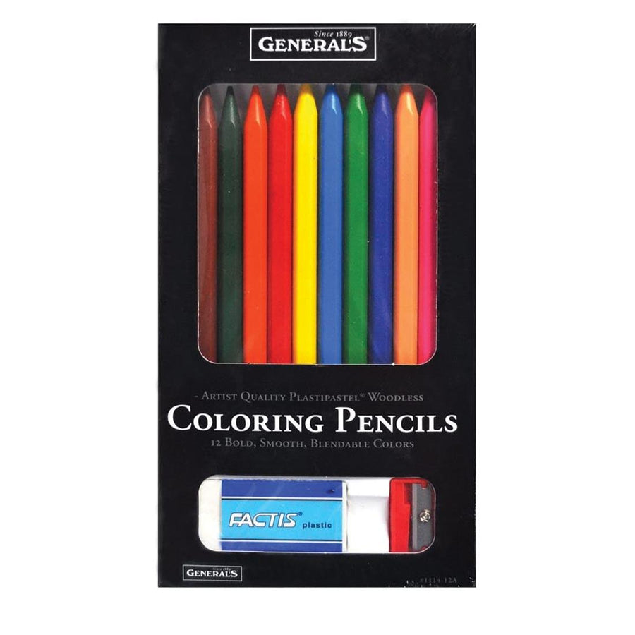 PlastiPastel Woodless Coloring Pencil Set