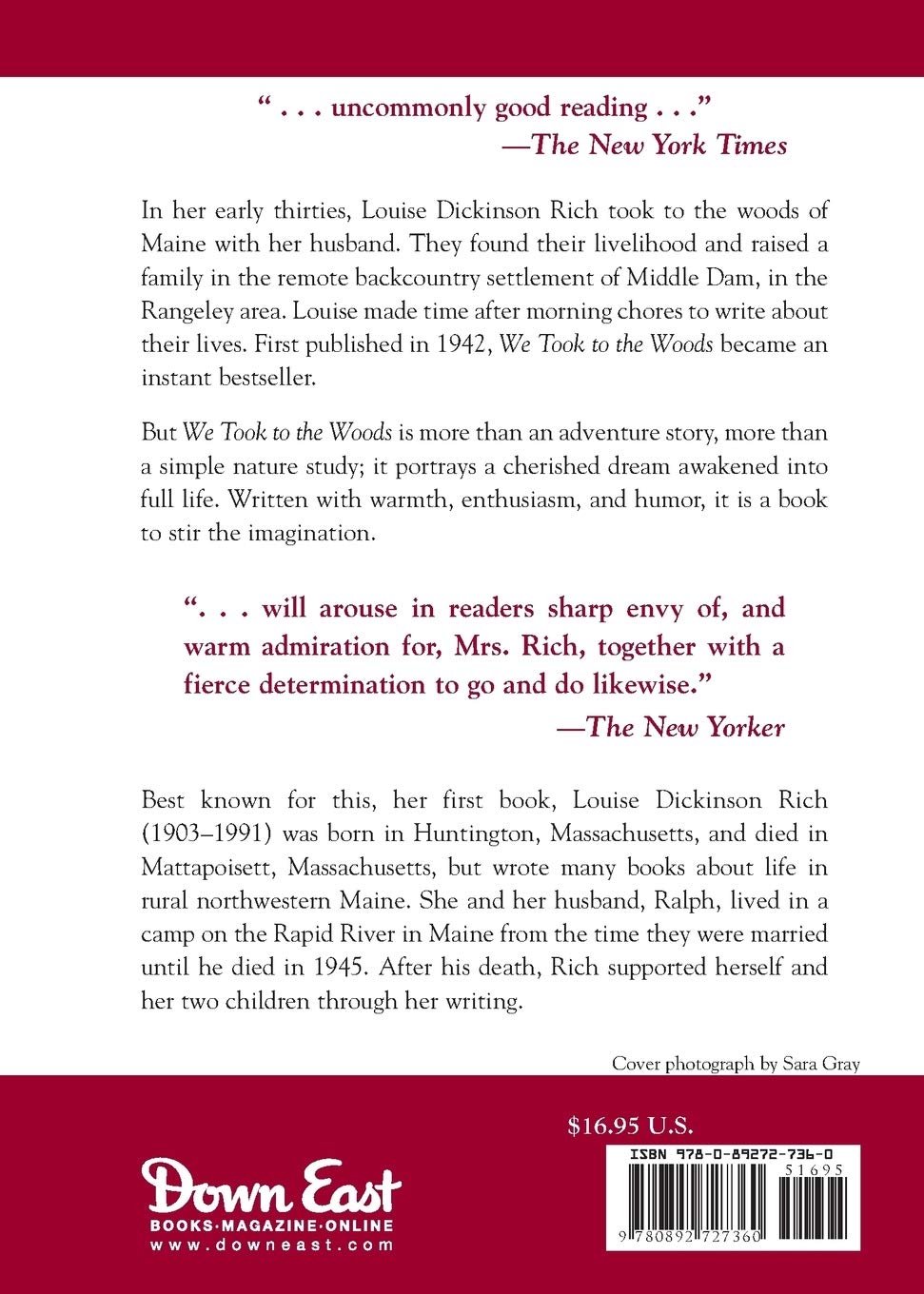 We Took to the Woods Second Edition Books - Shelter Institute