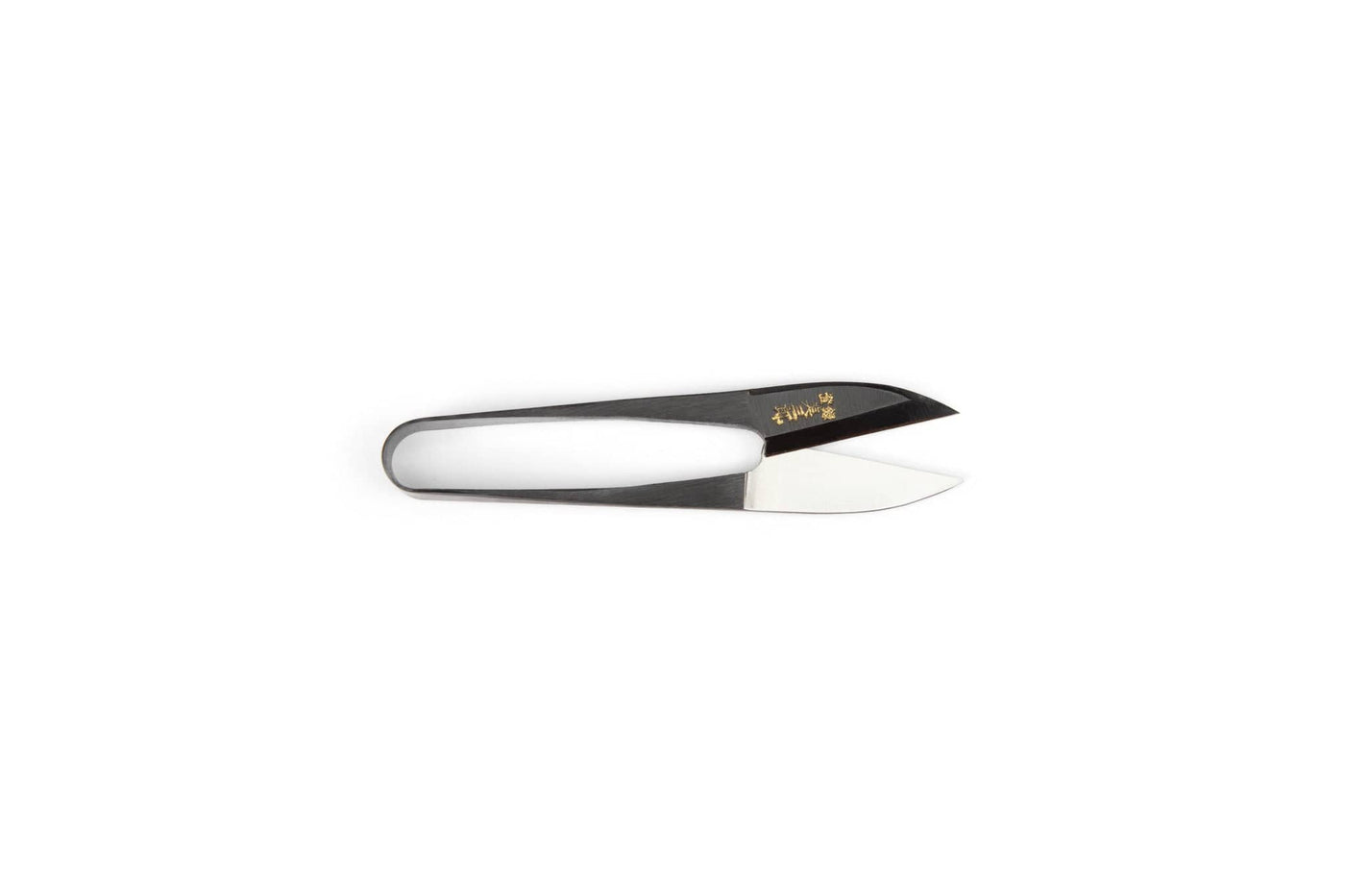 The MARU Japanese Nigiri Sewing Snips feature a simple U-shaped handle and sharp blades for precise sewing or embroidery cuts, shown on a plain white background.