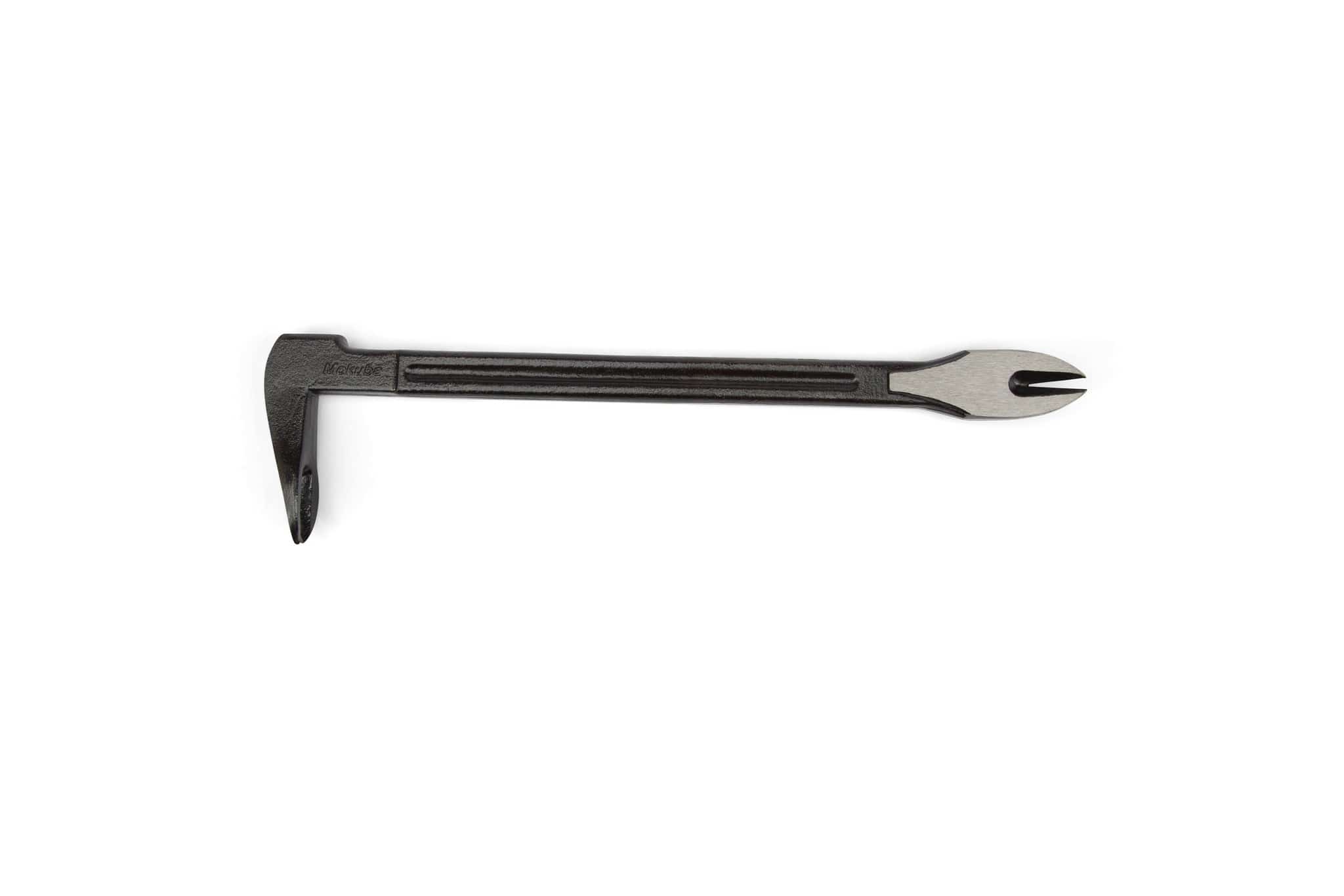 The MARU Japanese Mokuba Cats Paw Nail Puller is a metal hammer with a claw for nail removal and a slotted wrench for turning bolts, shown on a white background.
