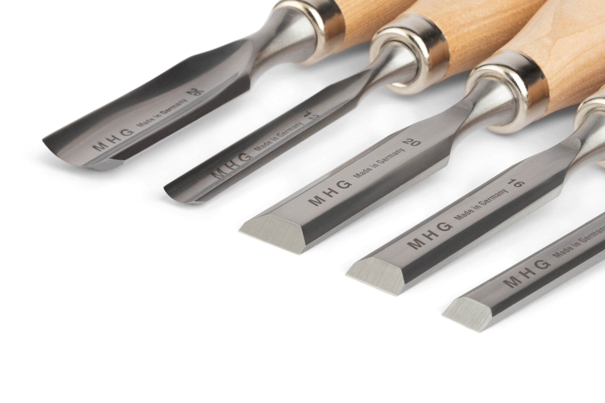 MHG Butt Chisels and Gouges Set - Shelter Institute
