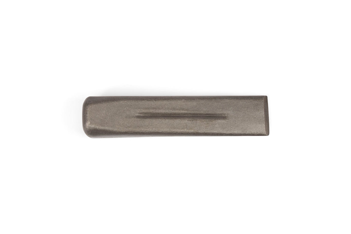 The PEA Peavey Splitting Wedge is a single, rectangular metal wedge with a slightly curved surface and central groove, shown on a white background.