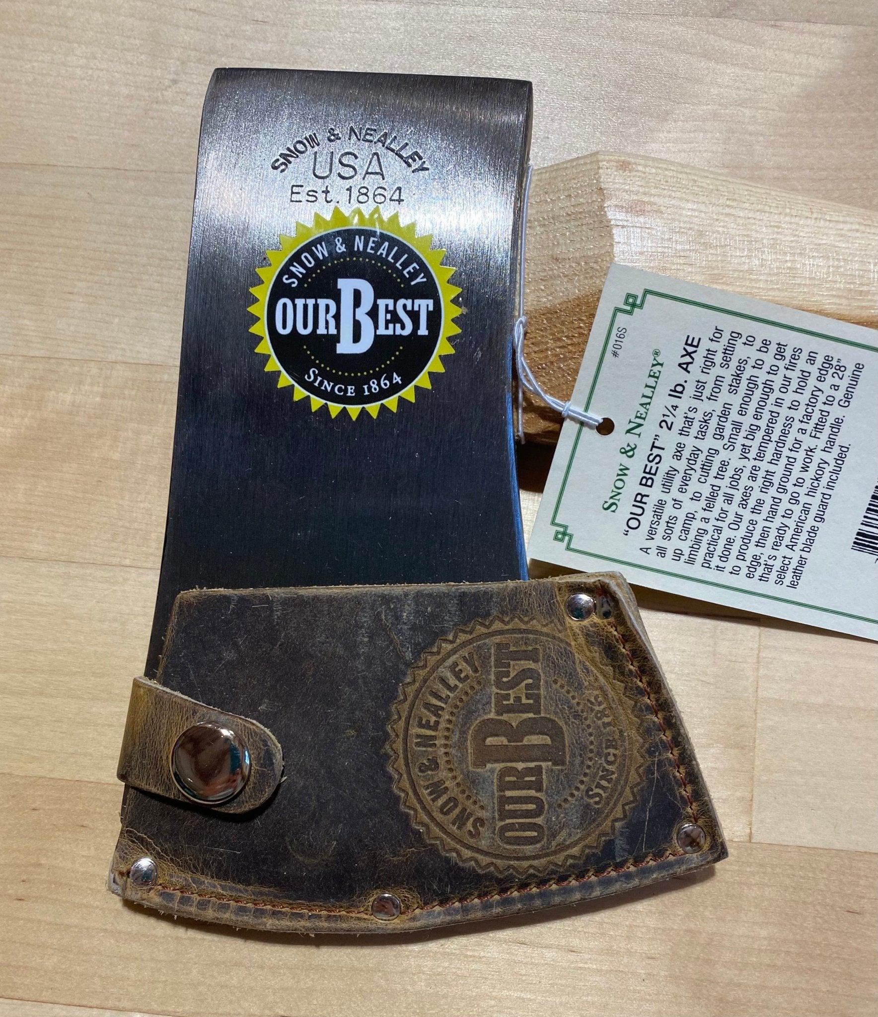 Snow & Neally Axe 2 - 1/4 - Lb Outdoor Tools & Equipment - Shelter Institute