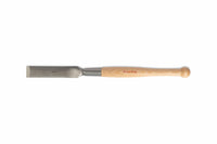 The Robert Sorby Timber Framing Slick by SOR is expertly crafted with a wood handle and flat blade, made from high carbon Sheffield Steel, ideal for precision woodworking tasks like timber framing.