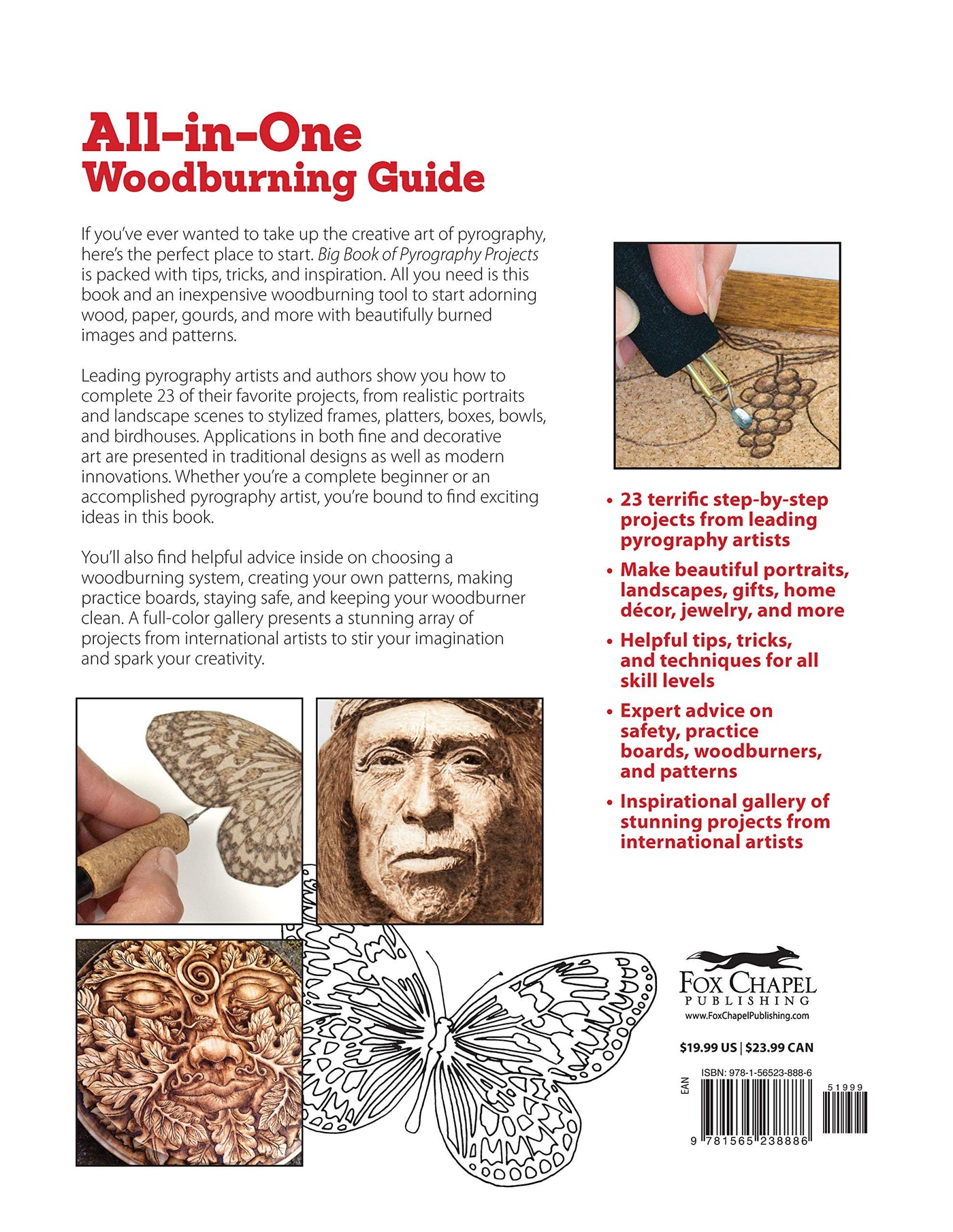 Big Book of Pyrography Projects: Expert Techniques and 23 All-Time Fav ...