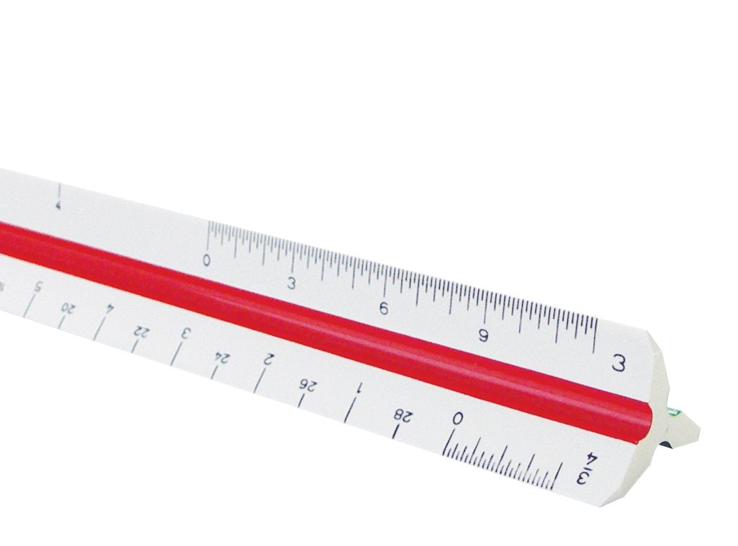 Professional Triangular Architect Scale · Shelter Institute