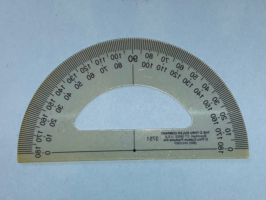 Protractor Introduct Drafting & Drawing - Shelter Institute