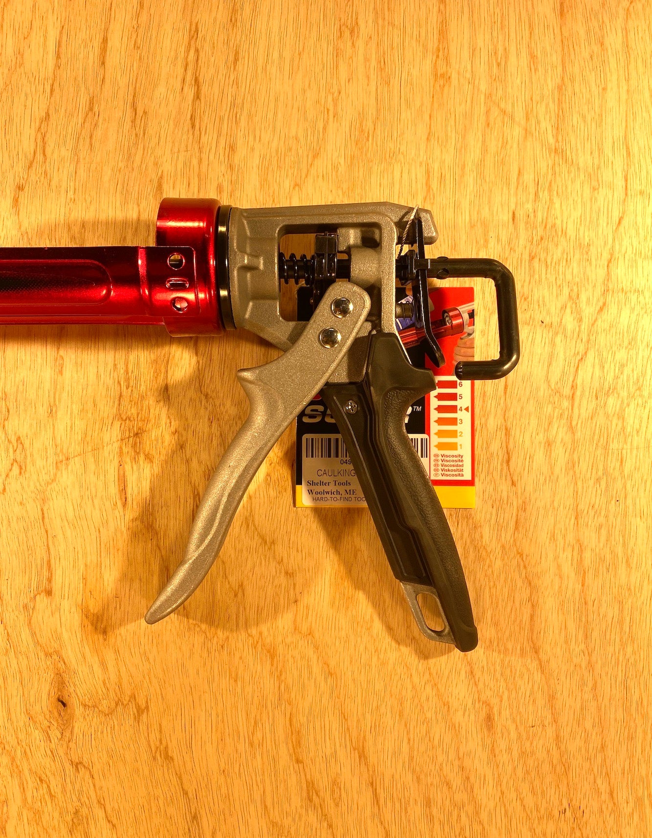 Convoy Super Rotary Caulk Gun · Shelter Institute