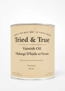 Tried & True Varnish Oil Finish