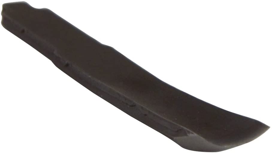 A close-up of the FLE Gouge Power Sweep, a black windshield wiper blade rubber insert with high carbon steel blades, shown against a white background.