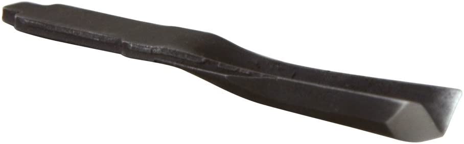 A close-up of the FLE Gouge Power Sweep, featuring a beveled cutting edge and flat rectangular body made from high carbon steel, shown against a white background.