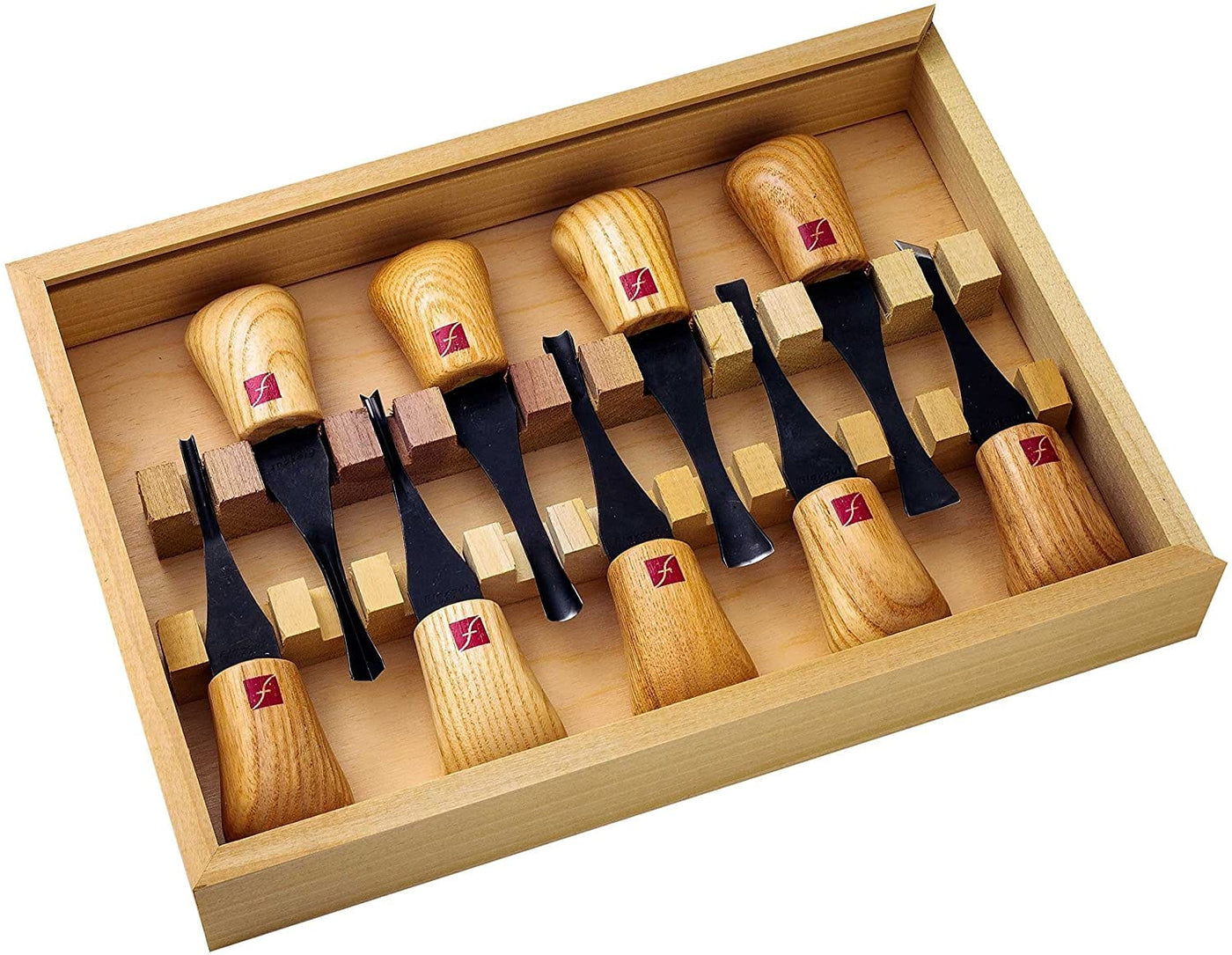 Flexcut Deluxe Palm Set 9pc. CAV - Shelter Institute