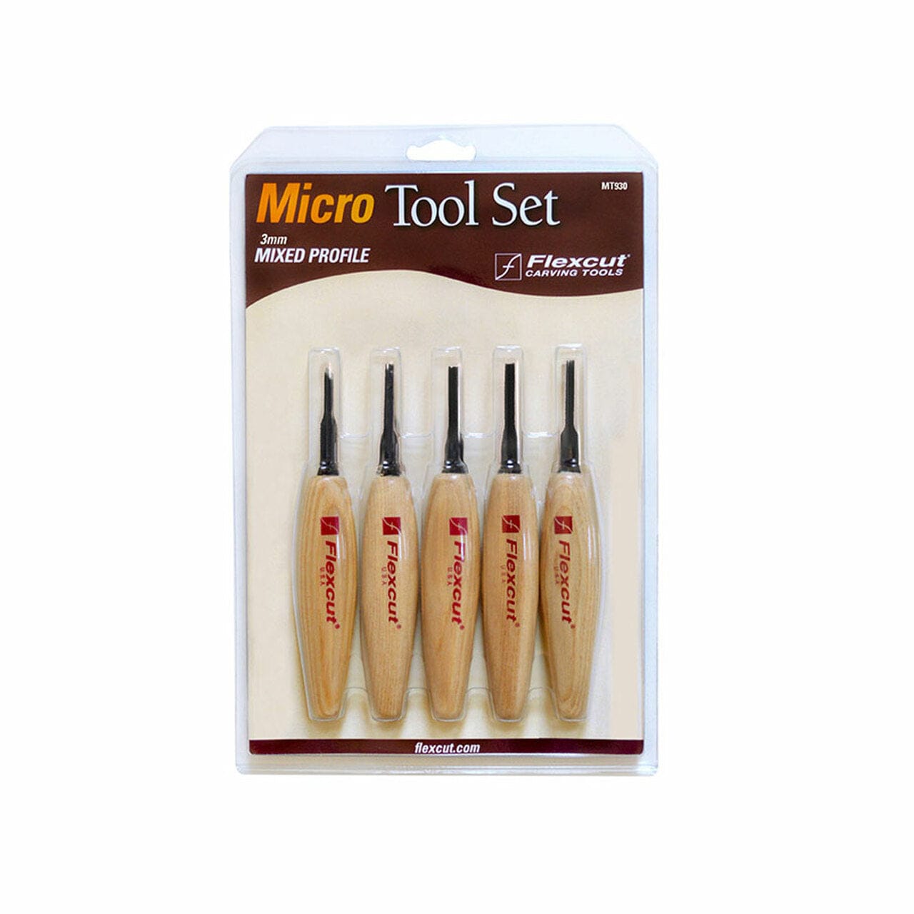 Mixed Profile 3mm Micro Tool Set CAV - Shelter Institute