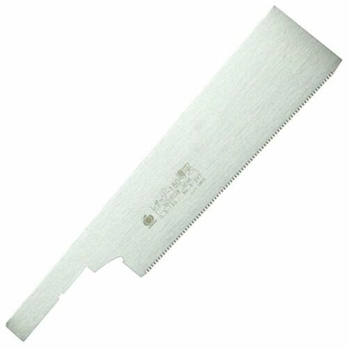 A replacement blade for a BBT Gyokucho hand saw, the SAW GYO CROSSCUT RAZOR XFINE 25TPI features fine teeth along one edge, designed for precise cutting in fine joinery.