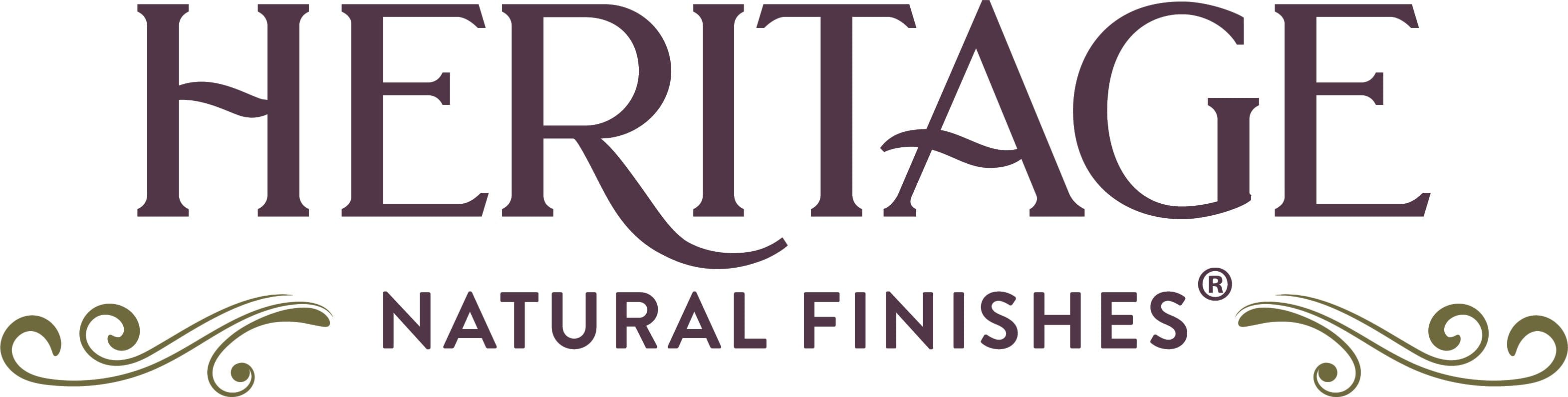 Logo of "HNF" with decorative swirls underneath, highlighting the Oil Select Interior & Exterior wood finish renowned for its water resistance.