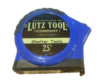 Shelter Tools Lutz 25-ft Tape Measure