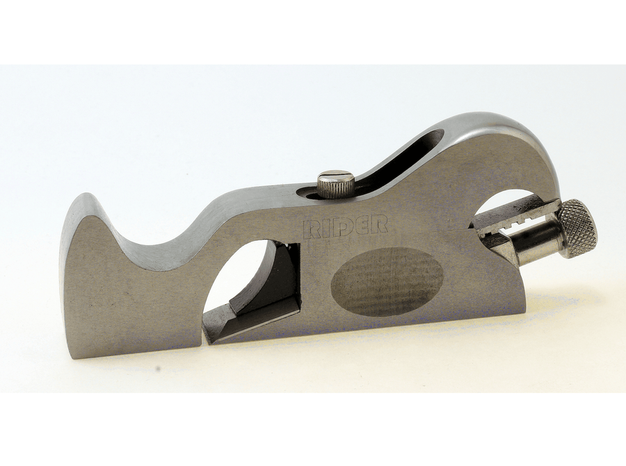 The ROB Robert Larson Shoulder Plane 3/4 with a curved handle and adjustment knob is displayed on a plain white background.